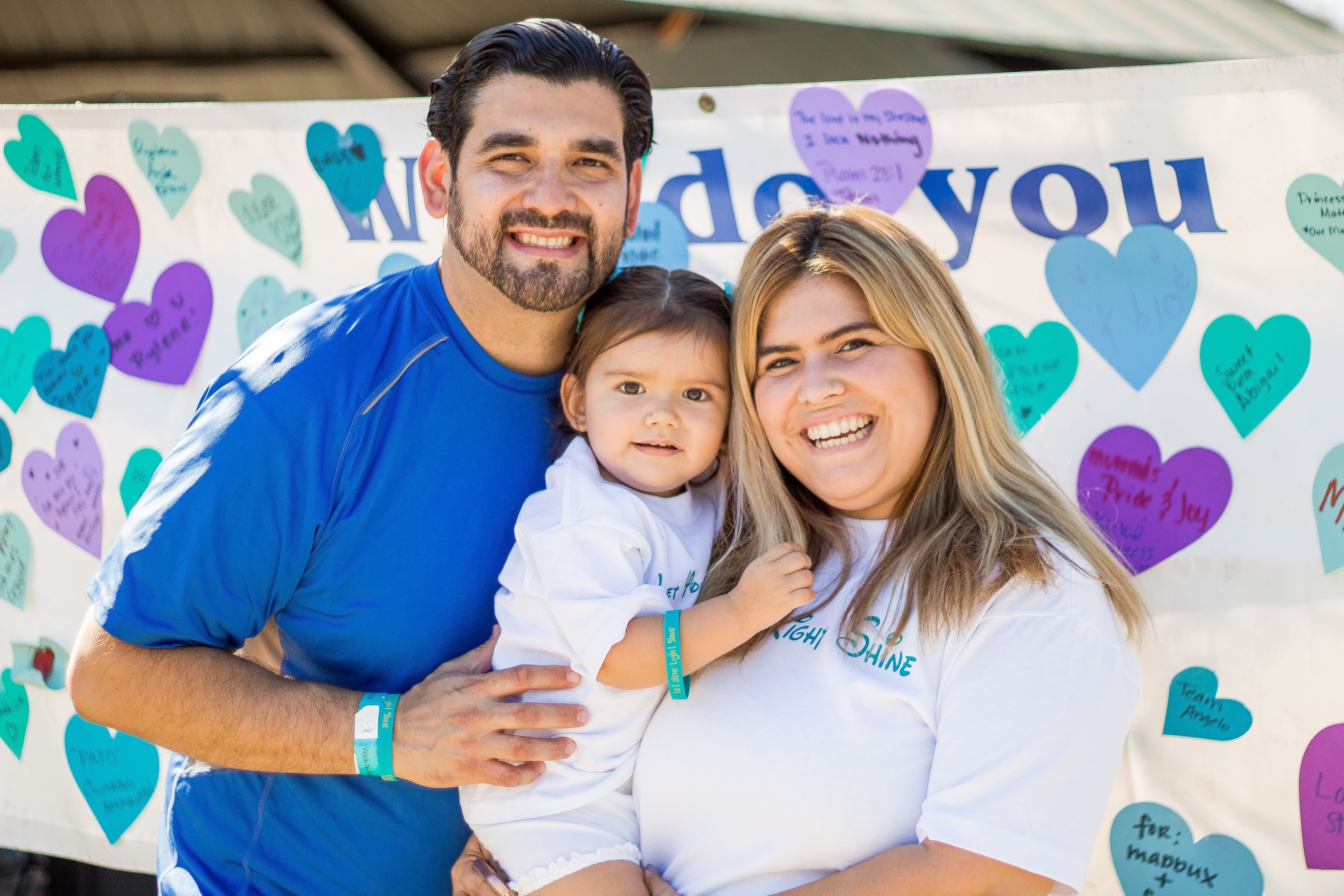 Parents with daughter