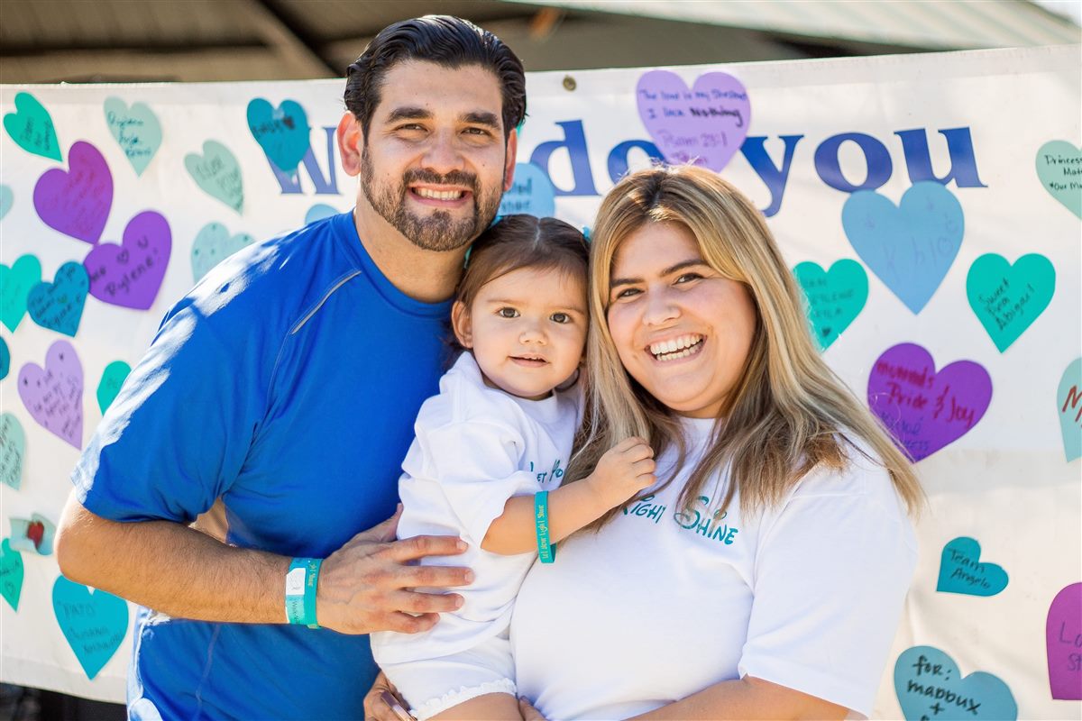 A family supported by the Spina Bifida Association