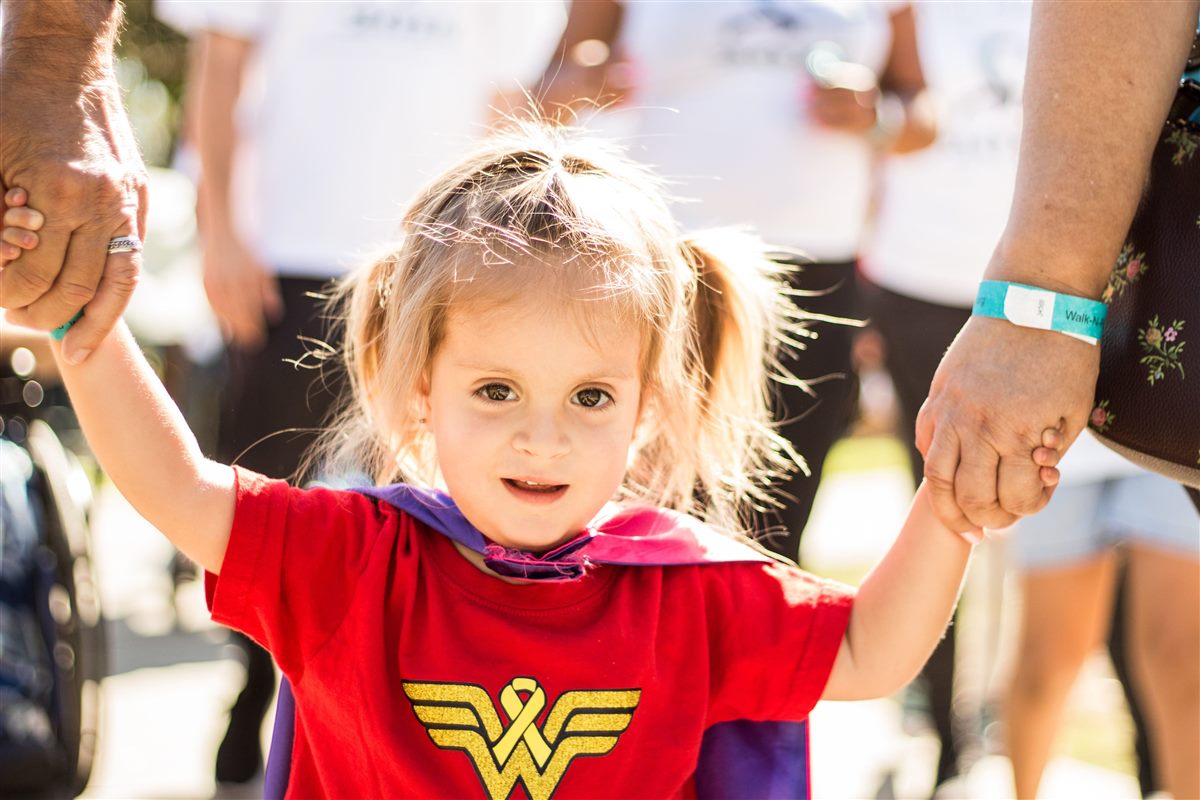 A child at a Spina Bifida Association community event